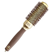 Термобрашинг EXPERT BLOWOUT SHINE Wavy Bristles Gold&Brown 35 мм OLIVIA GARDEN ID2049/OGBNT34 Термобрашинг EXPERT BLOWOUT SHINE Wavy Bristles Gold&Brown 35 мм