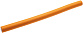 Гибкие бигуди-бумеранги 25см х 17мм оранжевые