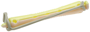 Коклюшки 7 мм короткие желто-розовые, 12 штук в упаковке