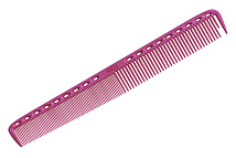 Расческа для стрижки многофункциональная комбинированная 21,5 см розовая