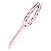 Щетка для волос Fingerbrush Care Iconic Boar&Nylon Pastel Pink S