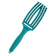 Щетка для укладки Fingerbrush Care Iconic Boar&Nylon BLUE LAGOON