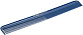 Расческа комбинированная прямая синяя