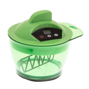 Миксер для смешивания краски Harizma, h10907, питание-кабель USB, 2 чаши в комплекте, цвет- зеленый