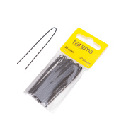 Шпильки 60 мм прямые черные 30 штук