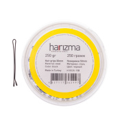 Невидимки 50 мм прямые черные 250 грамм