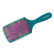 Щетка массажная Rainbow широкая зелёная harizma h10641-1615 Щетка массажная Rainbow широкая зелёная