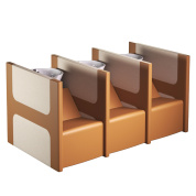 Мойка парикмахерская PRIVACY WASH E 3P FAUBOURG Gamma&Bross GSPWFE3BN/Promo Мойка парикмахерская PRIVACY WASH E 3P FAUBOURG