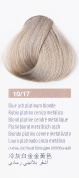 Краска для волос Lakme Chroma 10/17, очень светлый блондин пепельно-синий, безаммиачная, перманентная, 60 мл  79917 Краска для волос Lakme Chroma 10/17, очень светлый блондин пепельно-синий, безаммиачная, перманентная, 60 мл