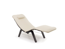 Шезлонг RE-WAVE WITH WOODEN BASE