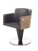 Кресло парикмахерское AIDA WOOD Gamma&Bross GCMW010PO Кресло парикмахерское AIDA WOOD