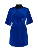 Халат для парикмахера "Milan" синий