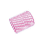 Бигуди на липучке розовые 44*63мм  harizma h10551-44 Бигуди на липучке розовые 44*63мм