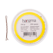 Невидимки 60 мм волна коричневые 250 грамм