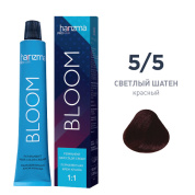 Перманентный краситель Bloom 5/5 Светлый шатен   - красный 100 мл