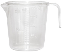 Мерный стаканчик на 200 мл с ручкой