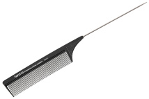 Расческа с хвостиком (карбон) 23см harizma h10672 Расческа с хвостиком (карбон) 23см