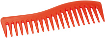 Расчёска изогнутая красная