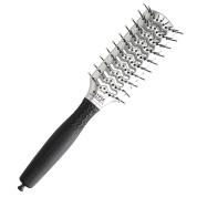 Щетка тунельная ESSENTIAL STYLE DOUBLE TUNNEL Nylon/Double Silver OLIVIA GARDEN ID2108/OGBPCDT Щетка тунельная ESSENTIAL STYLE DOUBLE TUNNEL Nylon/Double Silver