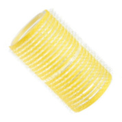 Бигуди на липучке желтые 32*63мм  harizma h10551-32 Бигуди на липучке желтые 32*63мм