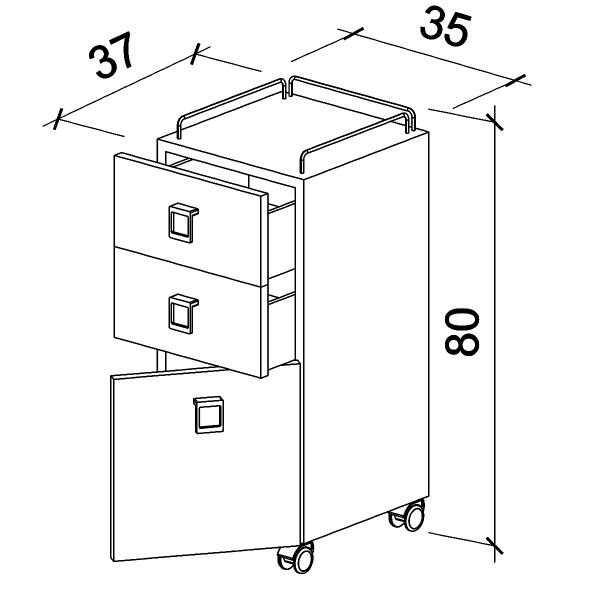 Тележки, тумбы Тележки, тумбы