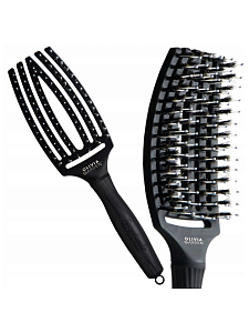Щетка для волос Fingerbrush Care Iconic Boar&Nylon Black M - 3