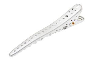 Комплект зажимов Shark Clip (2 штуки) Y.S.PARK YS-Shark clip silver met - Изображение №1 Комплект зажимов Shark Clip (2 штуки) - 1