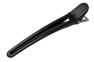 Зажимы для волос алюминий/пластик цветные 10см harizma h10898-mix - Изображение №4 Зажимы для волос алюминий/пластик цветные 10см - 4