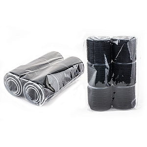 Набор бигуди на липучке 36,48 и 61мм в сумке-косметичке в комплекте с зажимами(12 бигуди+12 зажимов) - 2