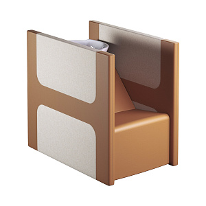 Мойка парикмахерская PRIVACY WASH SHIATSU 1P FAUBOURG Gamma&Bross GSPWFS1BN/Promo - Изображение №1 Мойка парикмахерская PRIVACY WASH SHIATSU 1P FAUBOURG - 1