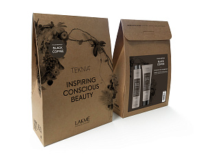 Набор шампунь и маска (300мл и 250мл) REFRESH BLACK COFFEE