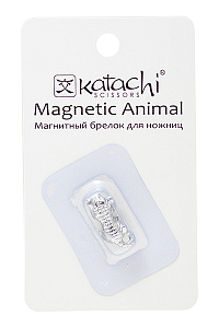 Брелок на ножницы "серебристый тигр" Katachi KM1 tiger  - Изображение №2 Брелок на ножницы "серебристый тигр" - 2