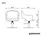 Кресло парикмахерское FIFTY - 5