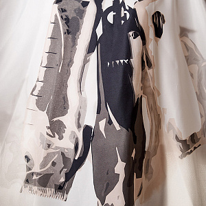 Накидка парикмахерская 140х160см "barber's clippers" - 2