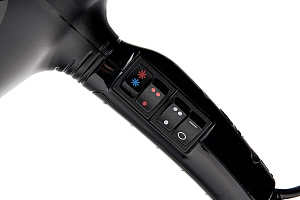 Мощный профессиональный фен KORTO A2 Ionic 2400Вт Coif*in KA2R/KTkaaRi черный - Изображение №2 Мощный профессиональный фен KORTO A2 Ionic 2400Вт - 2