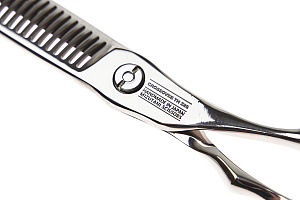 Ножницы филировочные Mizutani Acro Crossover TH 225 Usuba, японская сталь - 4