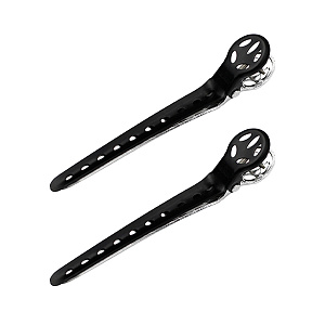 Зажимы для волос Y.S.park Clip L, цвет- черный, 2 шт., длина 10 см, аллюминиевые  YS Clip L(2) black - Изображение №1 Зажимы для волос Y.S.park Clip L, цвет- черный, 2 шт., длина 10 см, аллюминиевые - 1