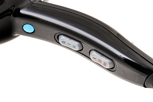 Профессиональный фен Mega Cosmo 2200 Вт Gamma PIU SRL 100 черный - Изображение №4 Профессиональный фен Mega Cosmo 2200 Вт - 4