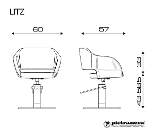 Кресло парикмахерское LITZ - 5