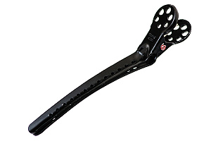 Зажимы для волос Y.S.park Clip L, черные, 5шт, 100 мм, аллюминий - 1