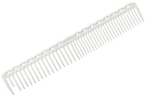 Расческа для стрижки многофункциональная 185мм белая