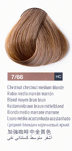 Краска для волос Lakme Chroma 7/66, средний блондин коричневый насыщенный, безаммиачная, перманентная, 60 мл - 1