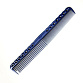 Расческа для стрижки Y.S.park 334 blue, 18.5 см, синяя, универсальная - 1