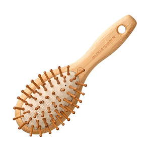 Щетка для волос массажная из бамбука малая - 1