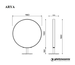 Зеркало парикмахерское ARYA - 5