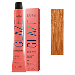 Краска для волос Lakme Glaze 10/39 Salmon, полуперманентная, без аммиака, лососевый, 60 мл - 1