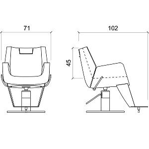 Мужское кресло MR. FANTASY ECO Gamma&Bross GCMF003PO/Promo - Изображение №3 Мужское кресло MR. FANTASY ECO - 3