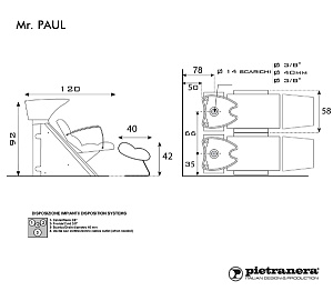 Мойка парикмахерская MISTER PAUL WASH - 5