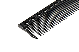 Расческа для стрижки Y.S.park G45 carbon, с линейкой, 22 см, черная - 3