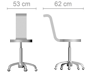 Стул для мастера TAO Ceriotti 4911 - Изображение №4 Стул для мастера TAO - 4